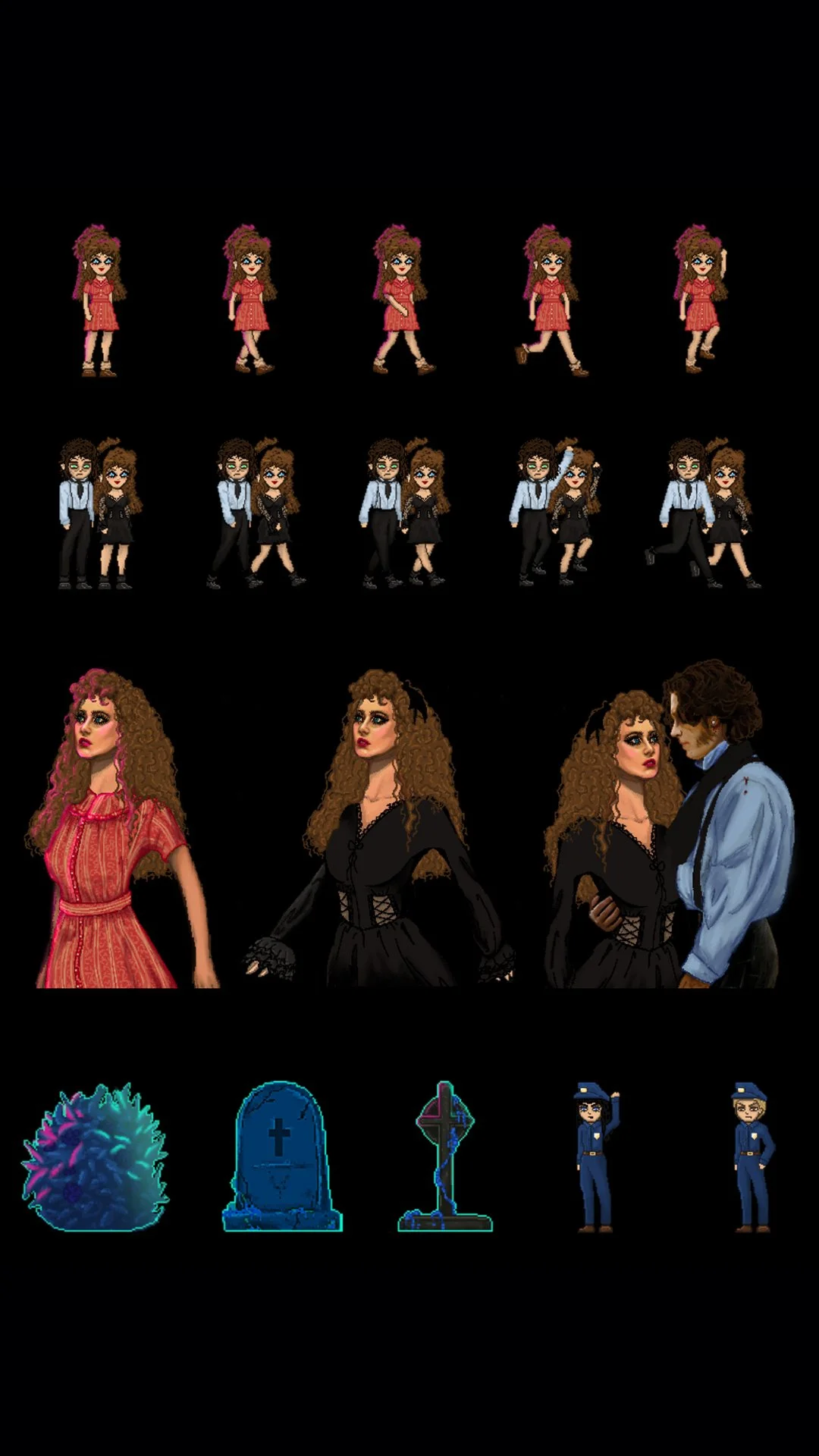 LisaFrankenstein_Game_SpriteSheet.jpg