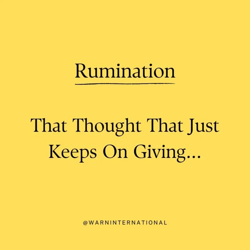 Rumination Just Keeps Giving!