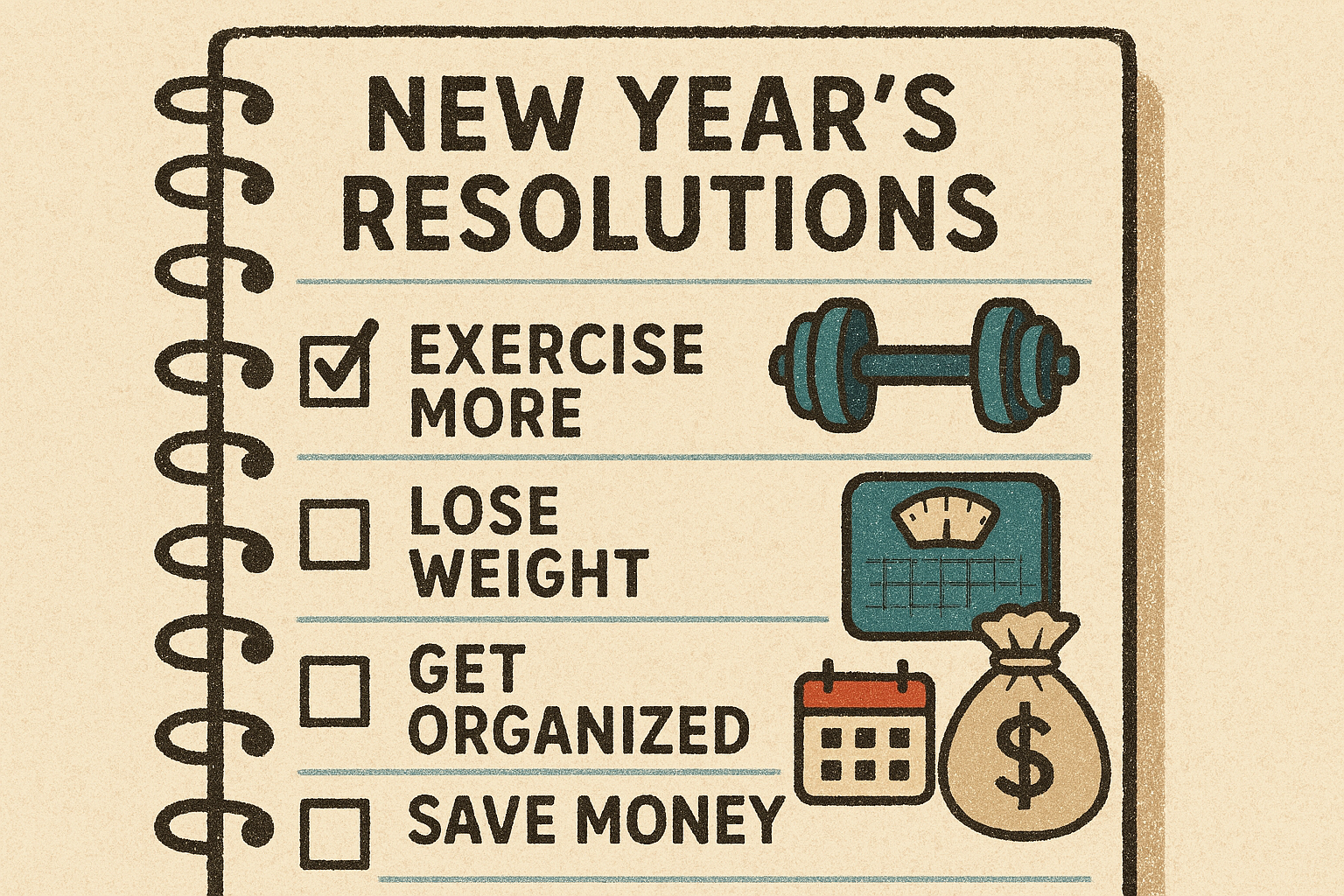 Make New Year's Resolutions Work. 