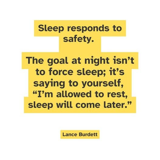 Sleep!