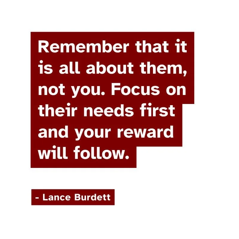 Focus On Them.