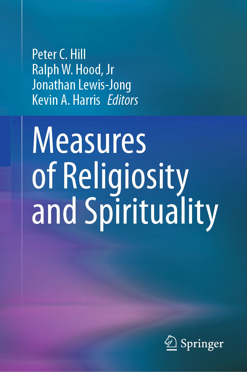 Measures of Religiosity and Spirituality (forthcoming)