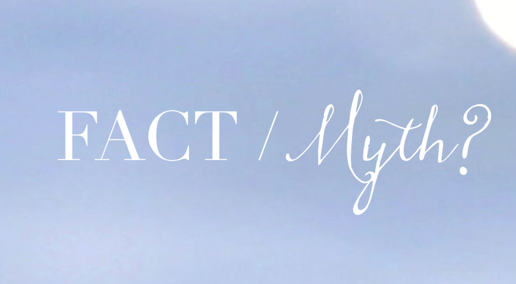 Myths about when you can get pregnant