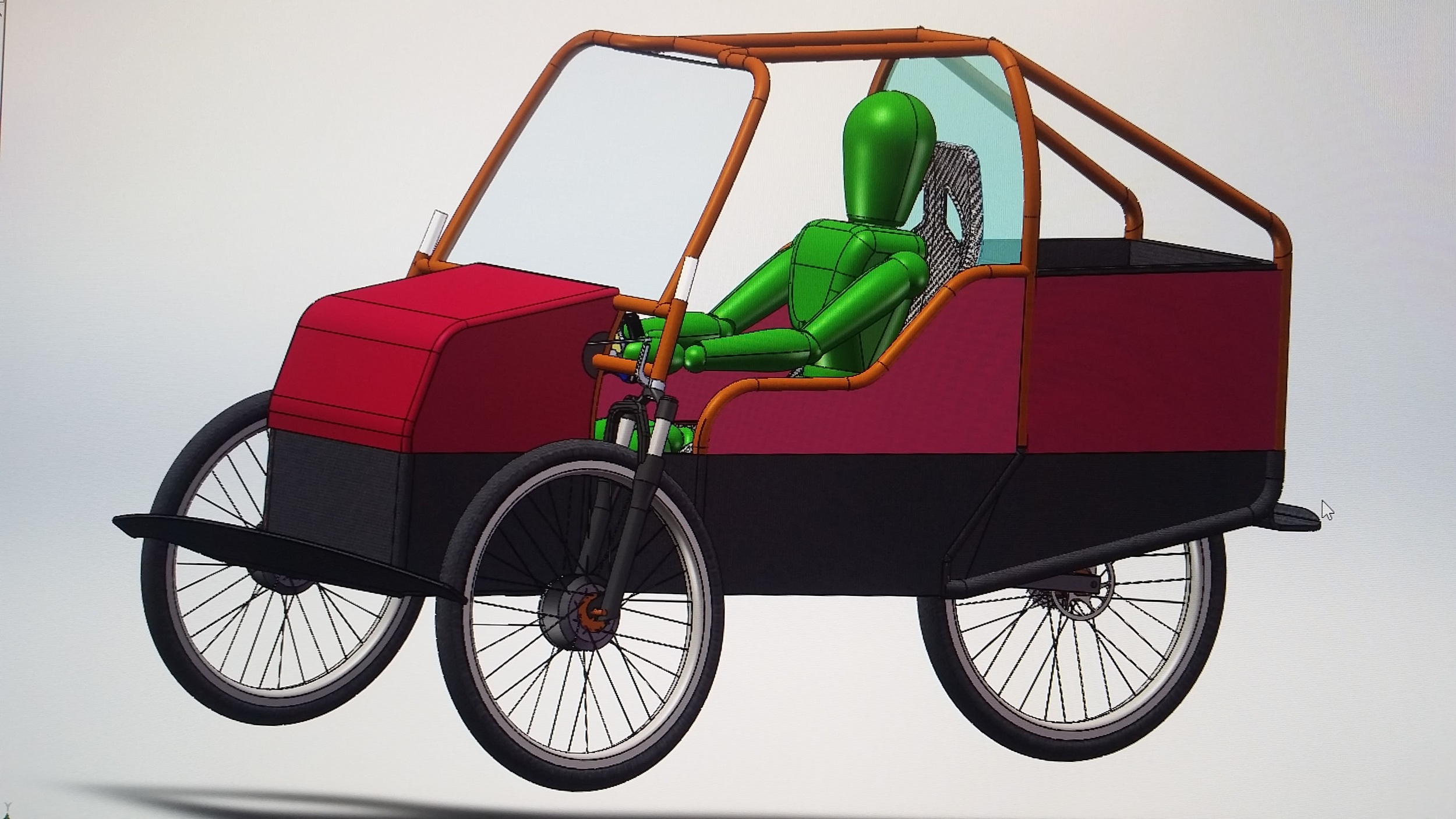 hybrid pedal bike