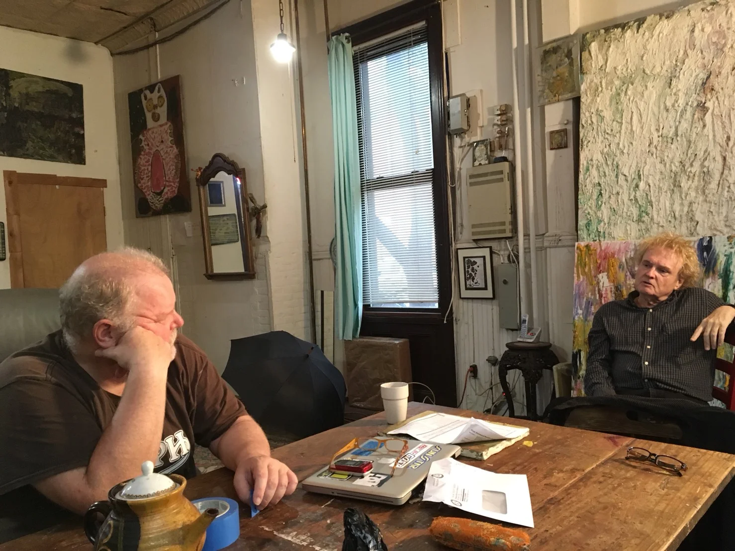 左為狄克森,右為比爾・佩奇 Left: Rodney Dickson, Right: Bill Page