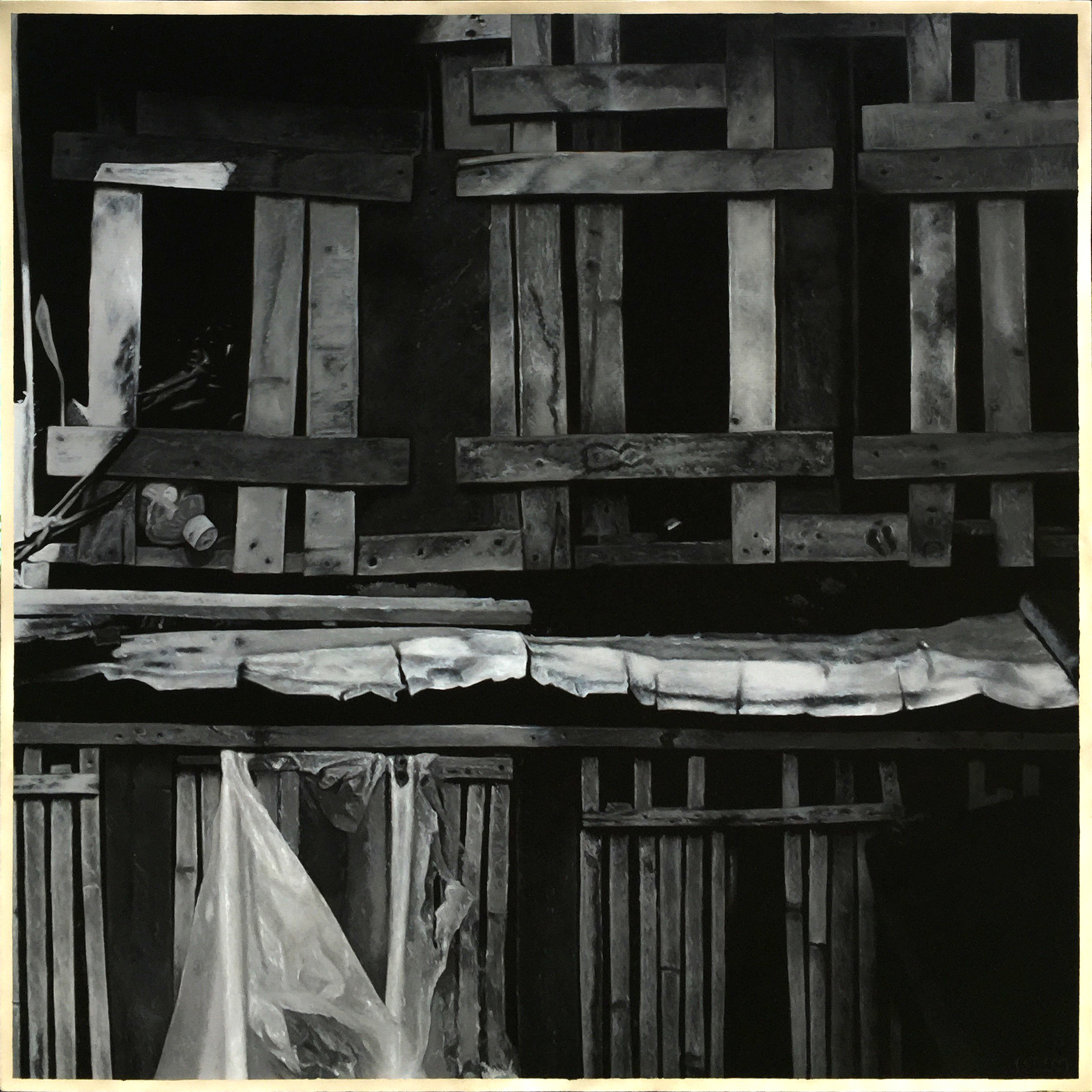 席康・森尼斯 _ Ciron Señeres〈自由|Freedom〉,油彩於畫布|Oil on canvas,152 cm x 152 cm|59.8 in x 59.8 in,2019.jpg