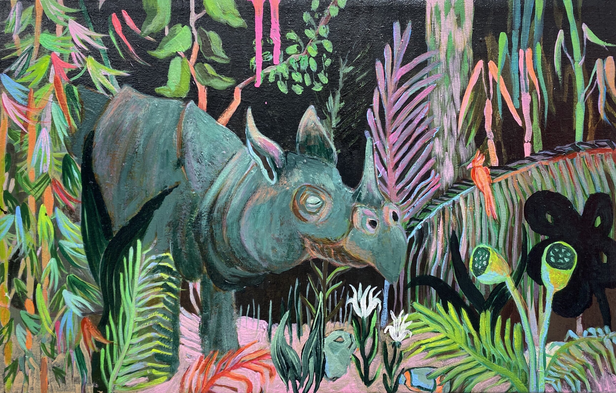 Javanese Rhinoceros｜爪哇犀