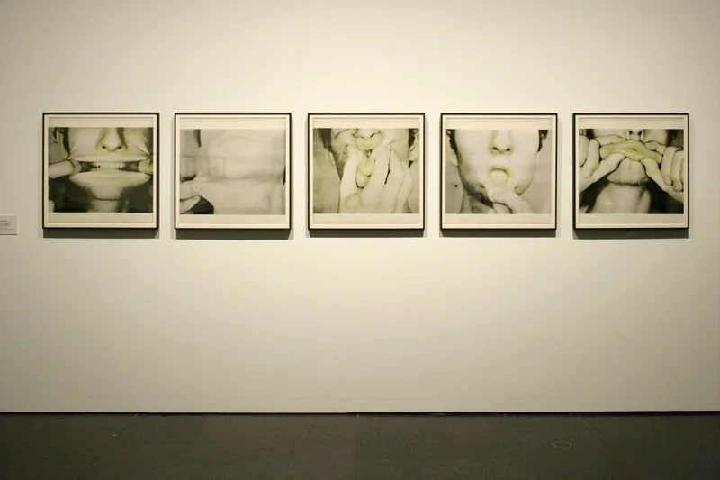 Bruce Nauman, Studies for Holograms (a-e), 1970