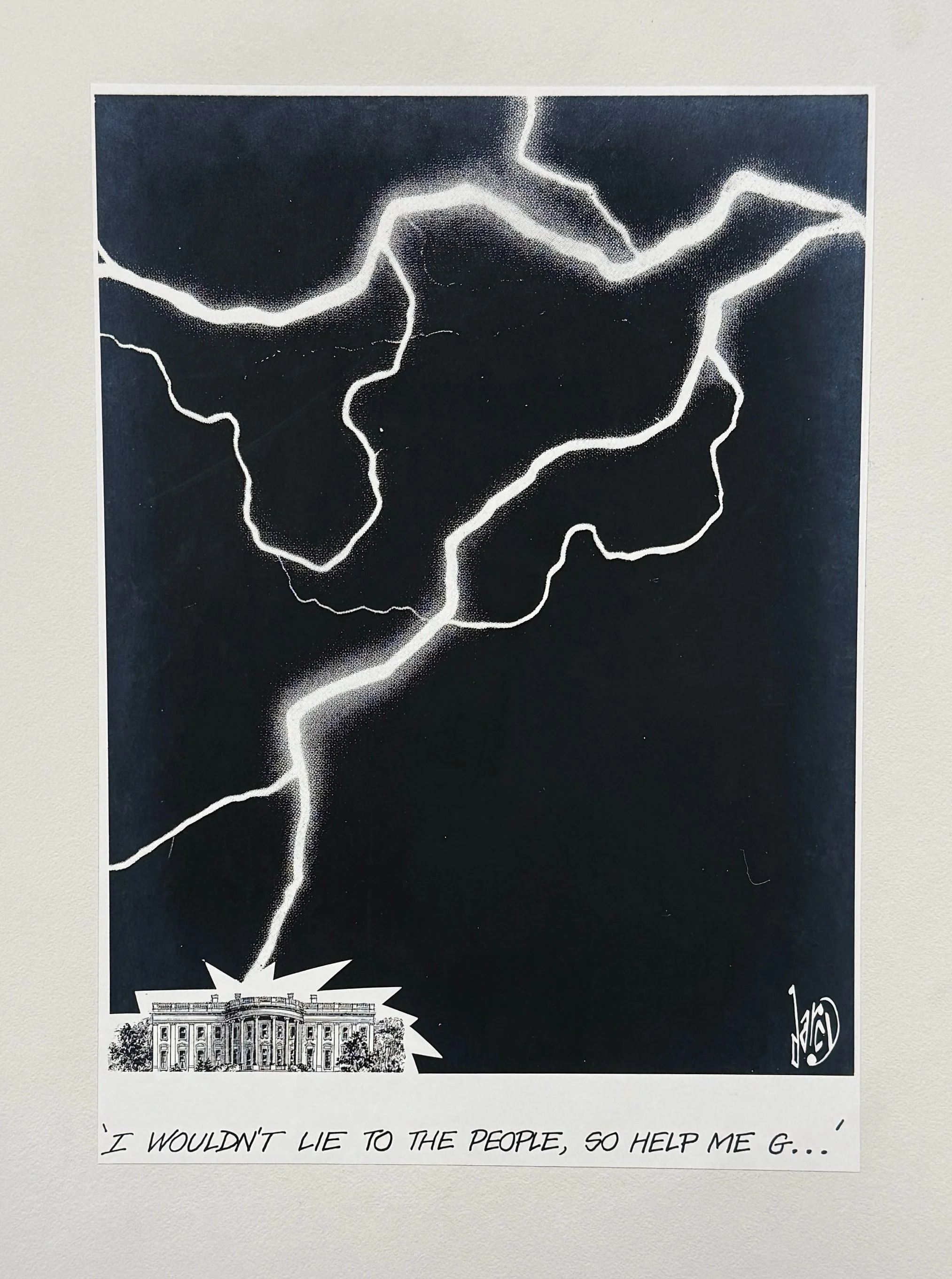 Darcy Political Cartoon 703, 1969–1980