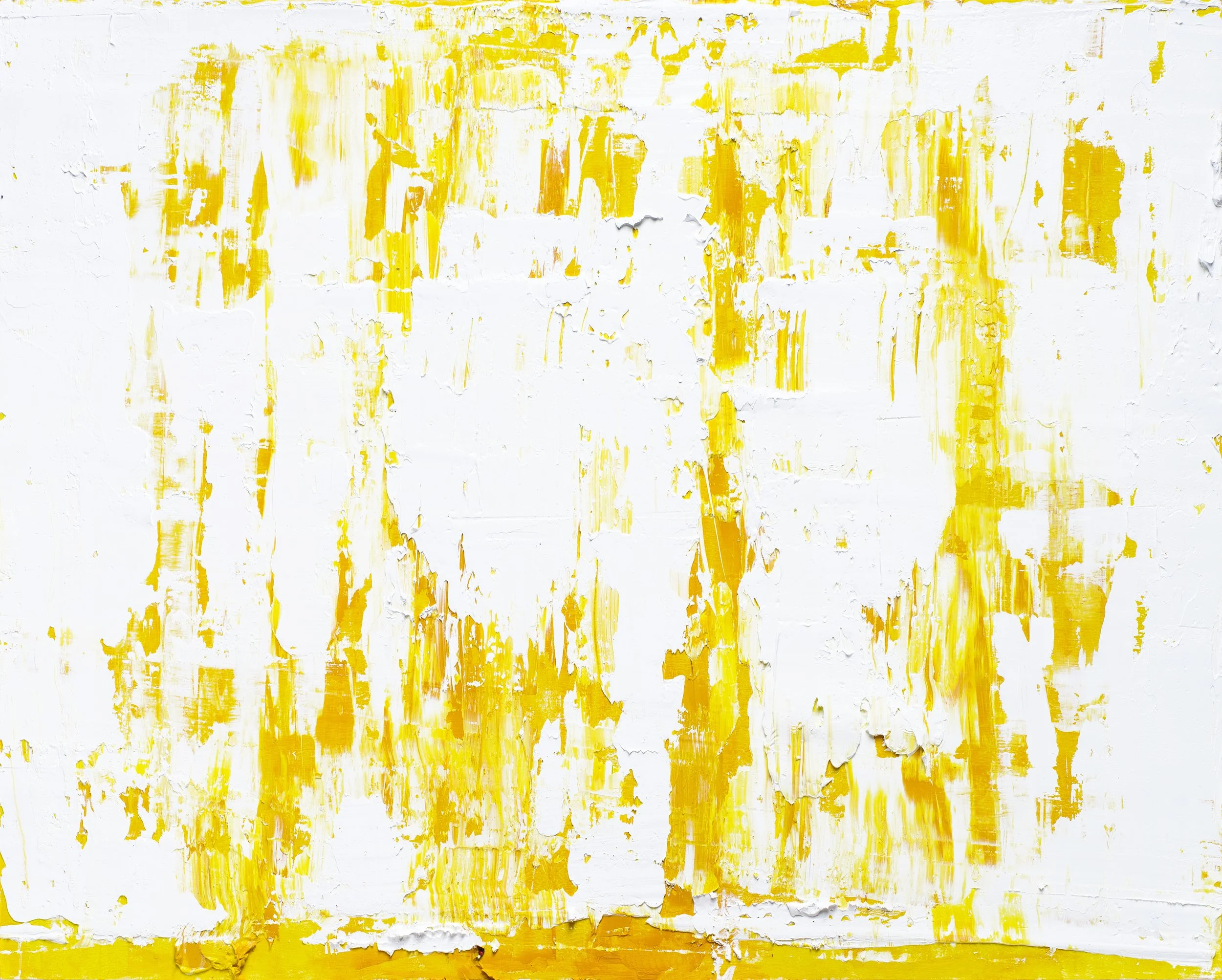 Untitled (Yellow and White), 2018
