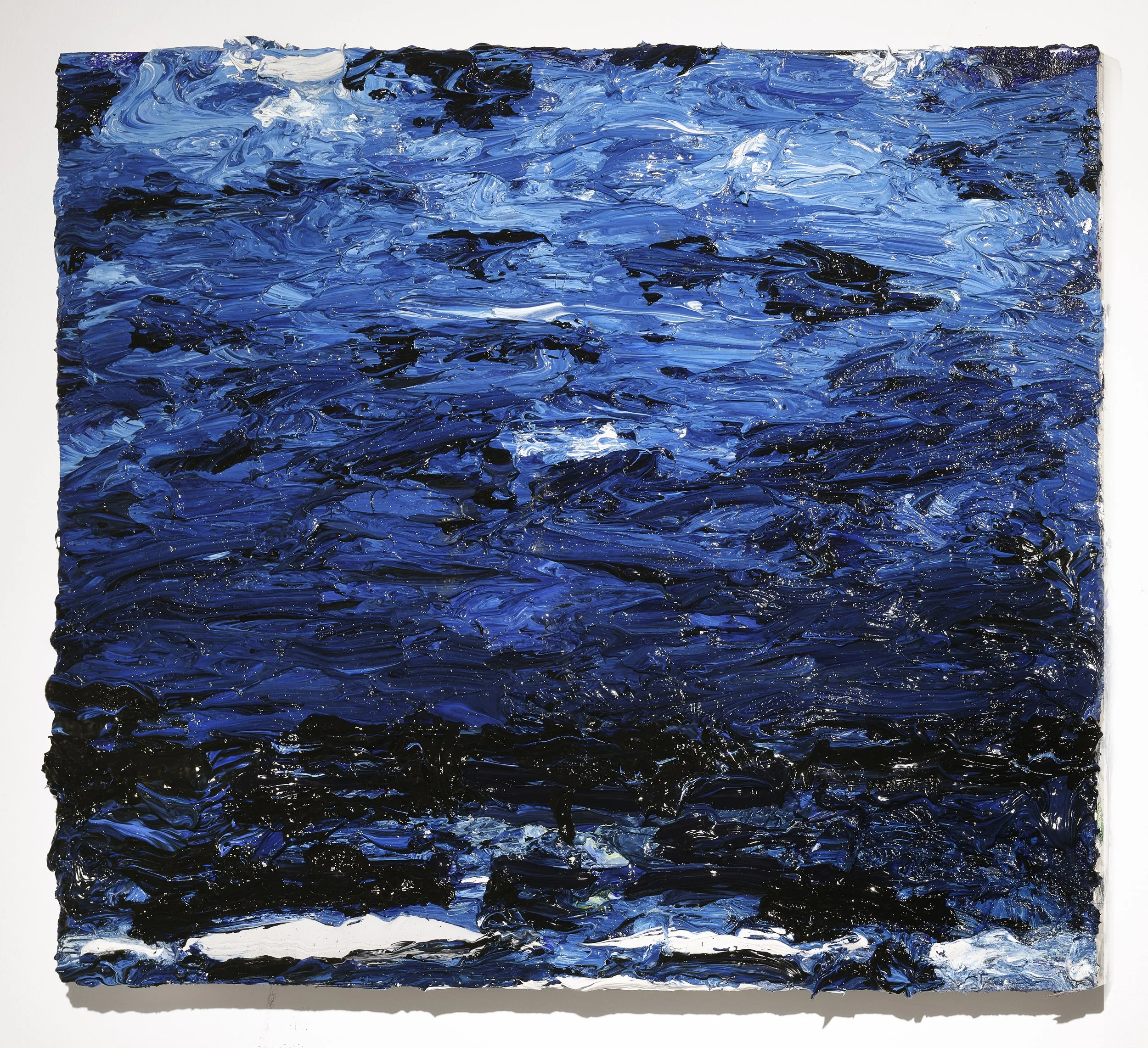 Rockaway, looking out to sea, evening., 2024