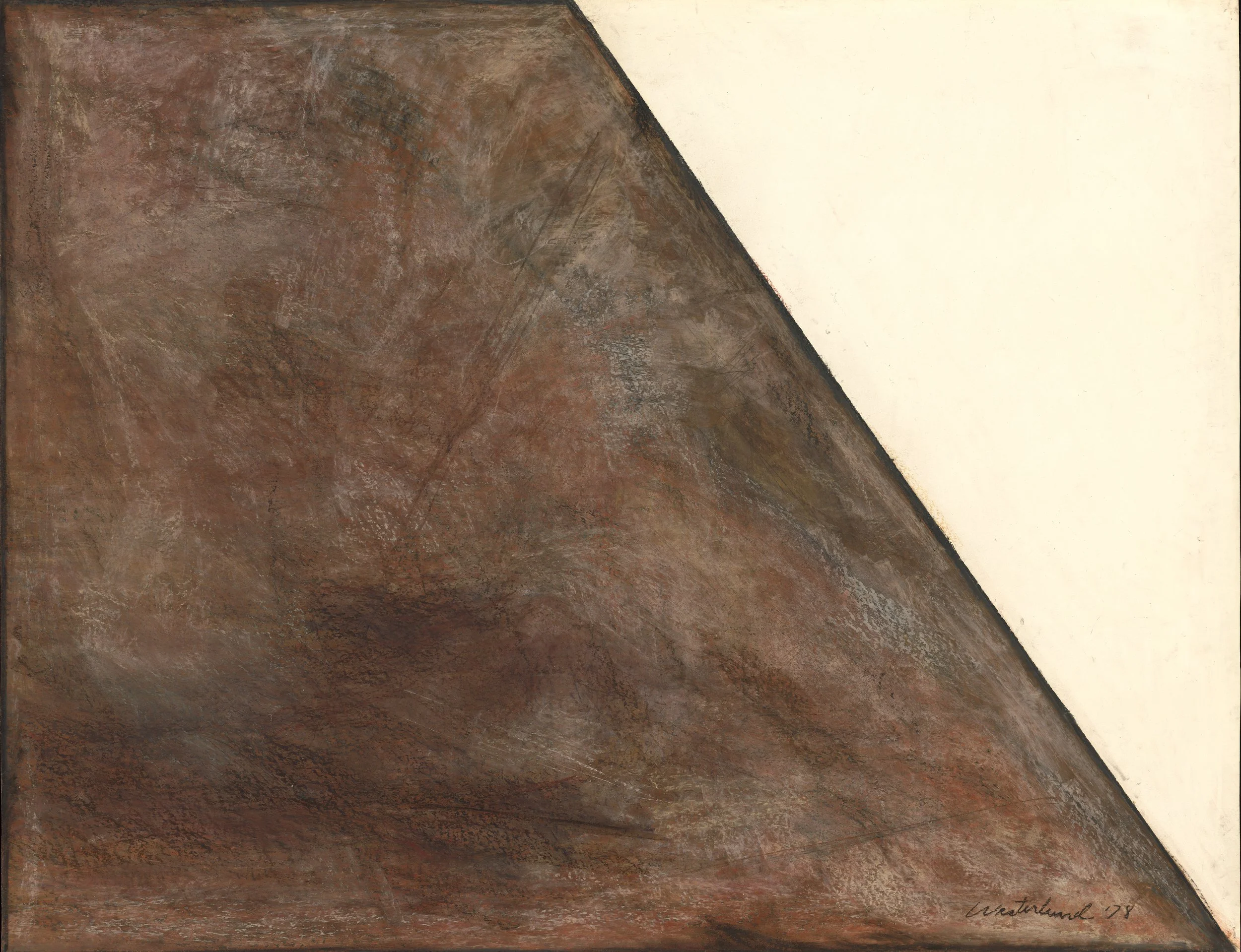Drawing for Corner Piece, 1974