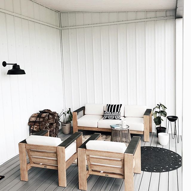 working from home on a Monday has never felt so good thanks to our new patio setup 🌿