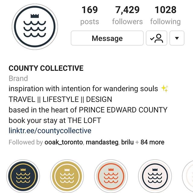 hi friends! if you want to stay up to date with all thing #TheCountyCabin follow us over at @COUNTYCOLLECTIVE! we've had a pretty exciting Summer including a feature of our spaces on @HGTVCanada + more over on the #CountyCollective account. we have l
