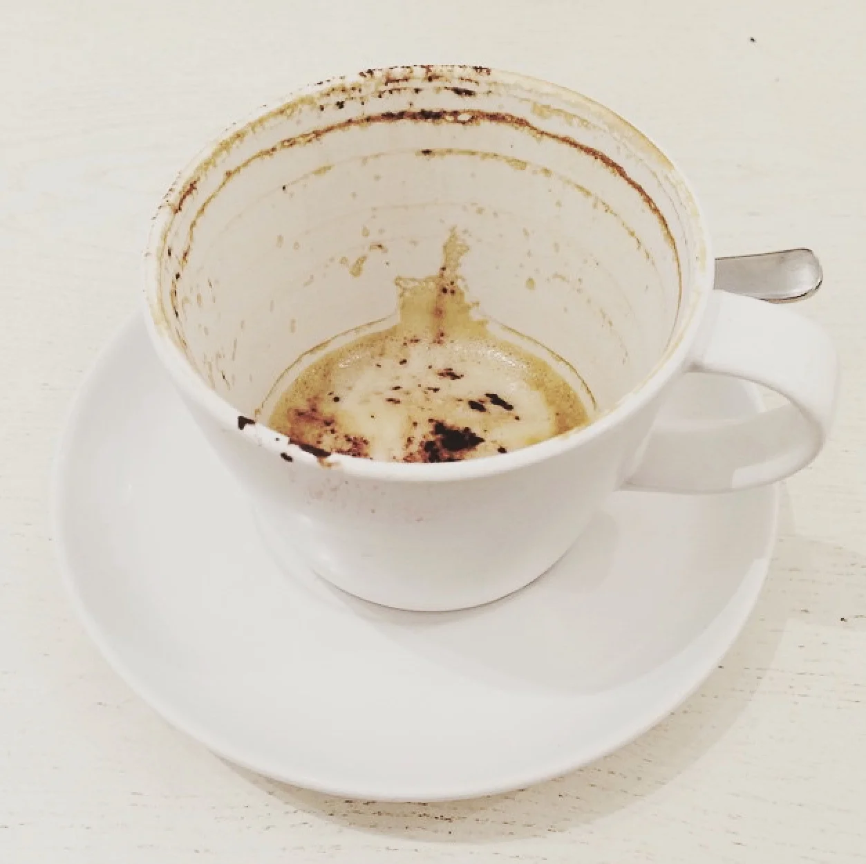 The first of several coffees! 