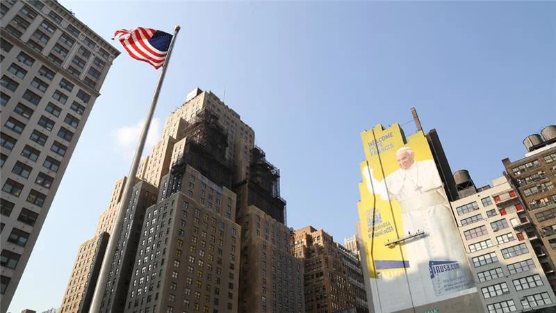 Manhattan stands ready to welcome Pope Francis in September.