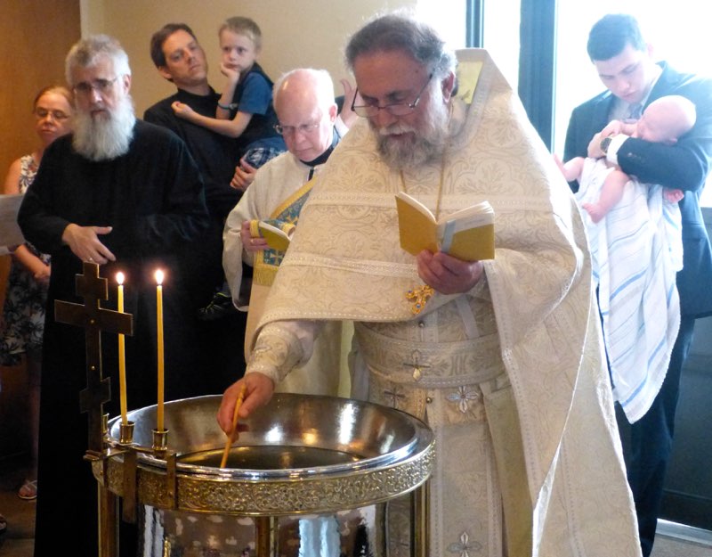 Baptism of Jacob Barnoski 2015