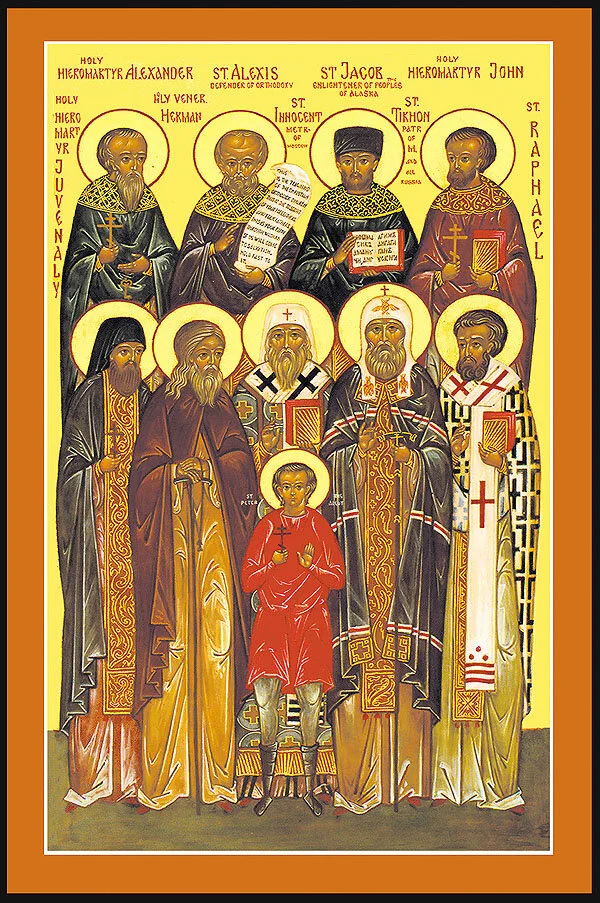 June 21st, 2020: Synaxis of the Saints of North America
