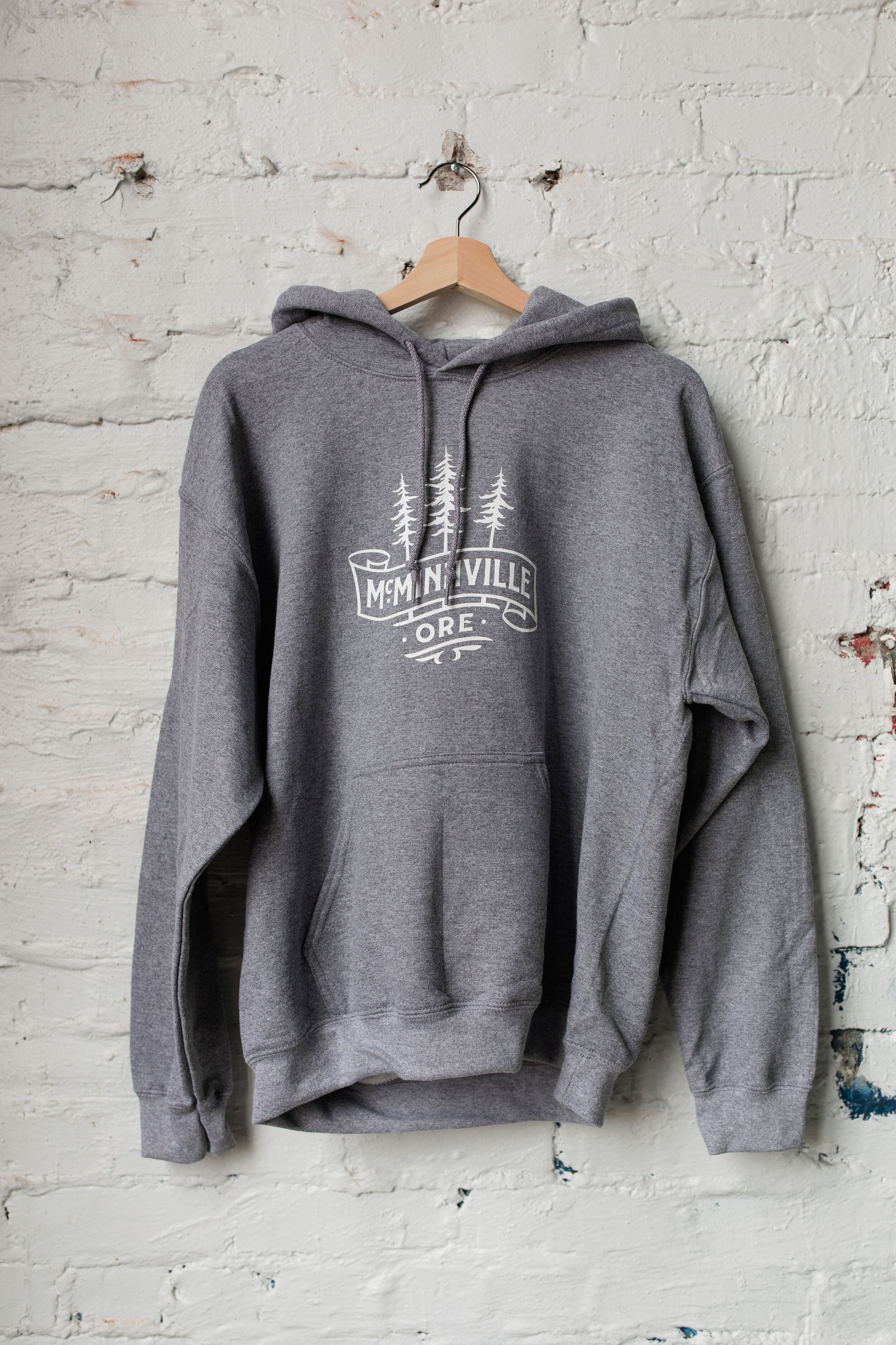 Pull Over Hoodie - Sport Grey