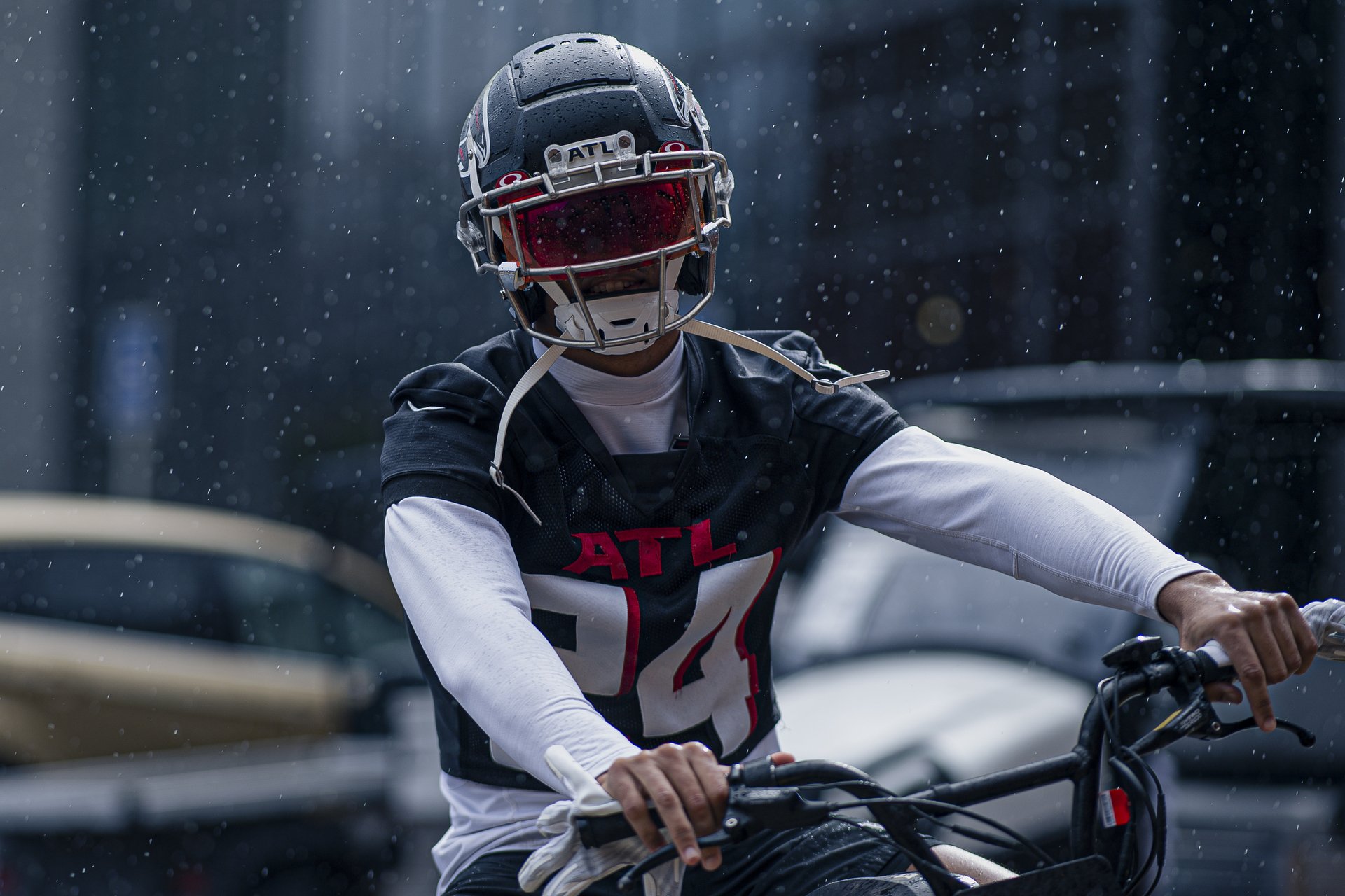  Atlanta Falcons cornerback A.J. Terrell #24 during practice in Flowery Branch, Georgia, on Wednesday, January 4, 2023. (Photo by Shanna Lockwood/Atlanta Falcons) 