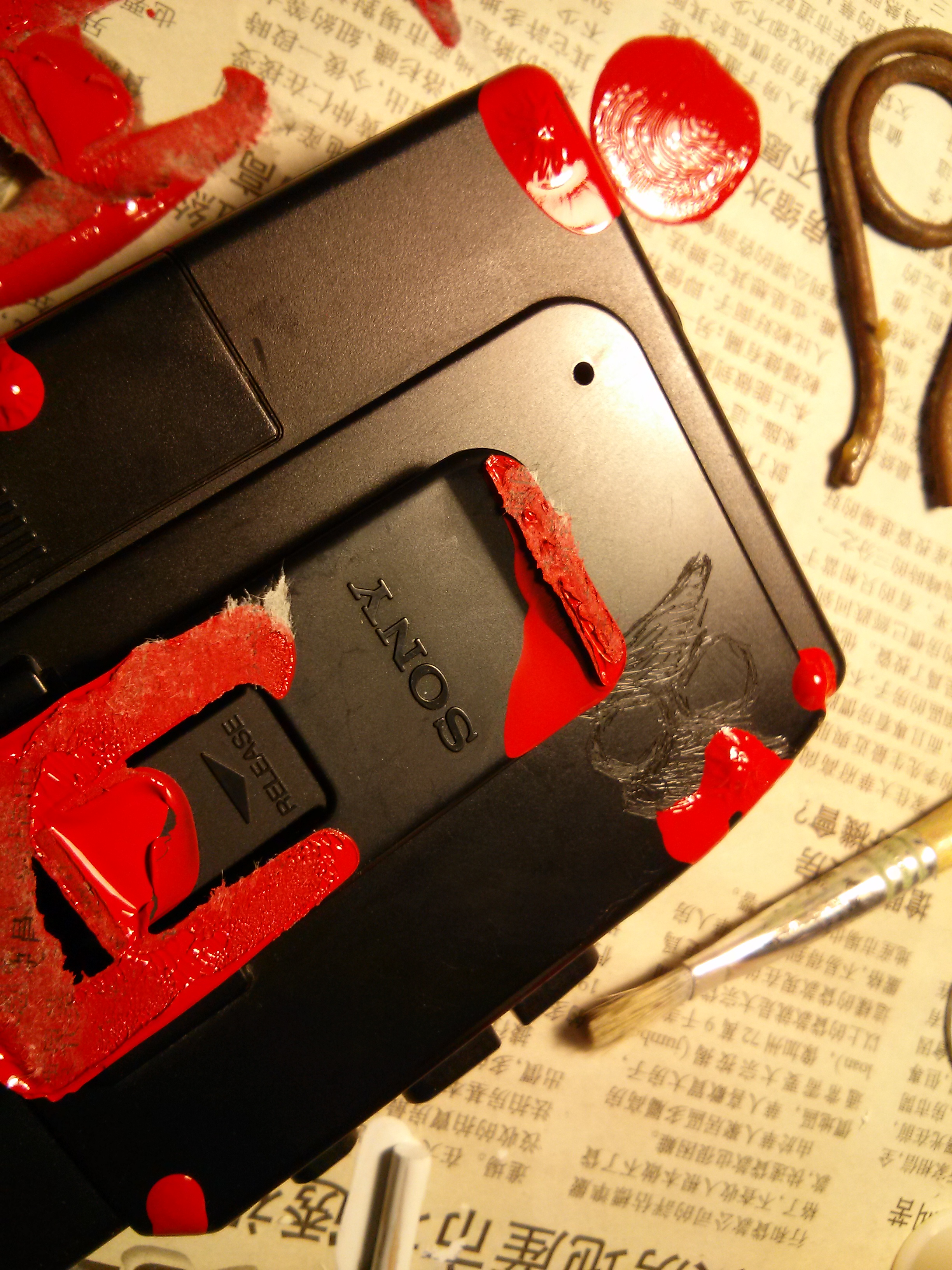 A little messy detail of LGR