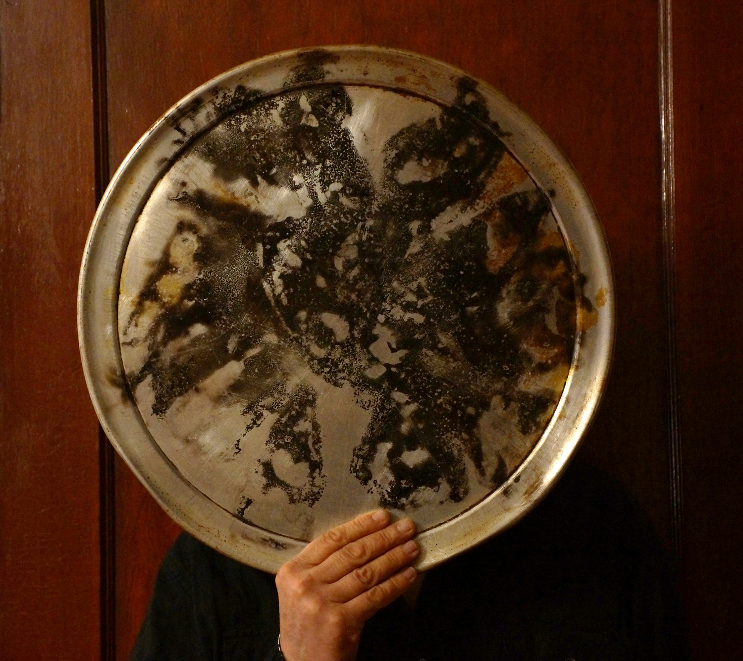 Multitasking , 2015. 18" (diameter.) Aluminum, carbon.
