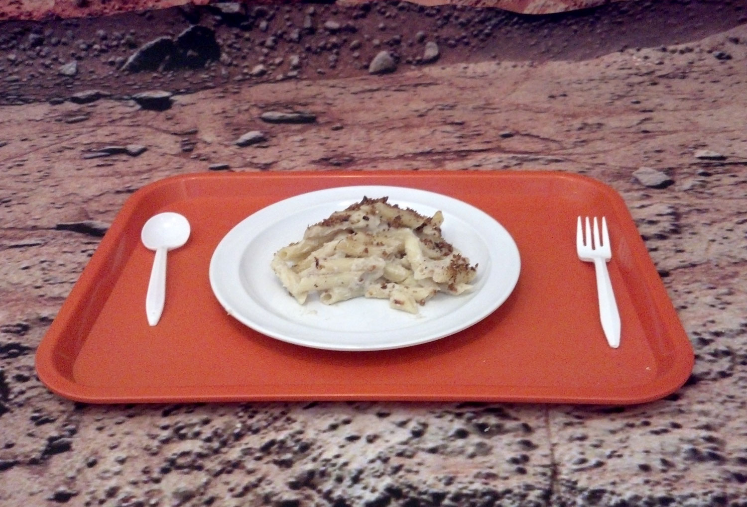 This is the final version of Jiminy Mac & Cheese created with Thalia Zedek (in front of a live gallery audience) at The Boiler as a part of Menu For Mars Supper Club 's Test Kitchen on June 13, 2015...