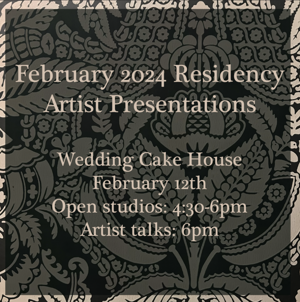 Open Studio Event at Wedding Cake House Residency Providence RI