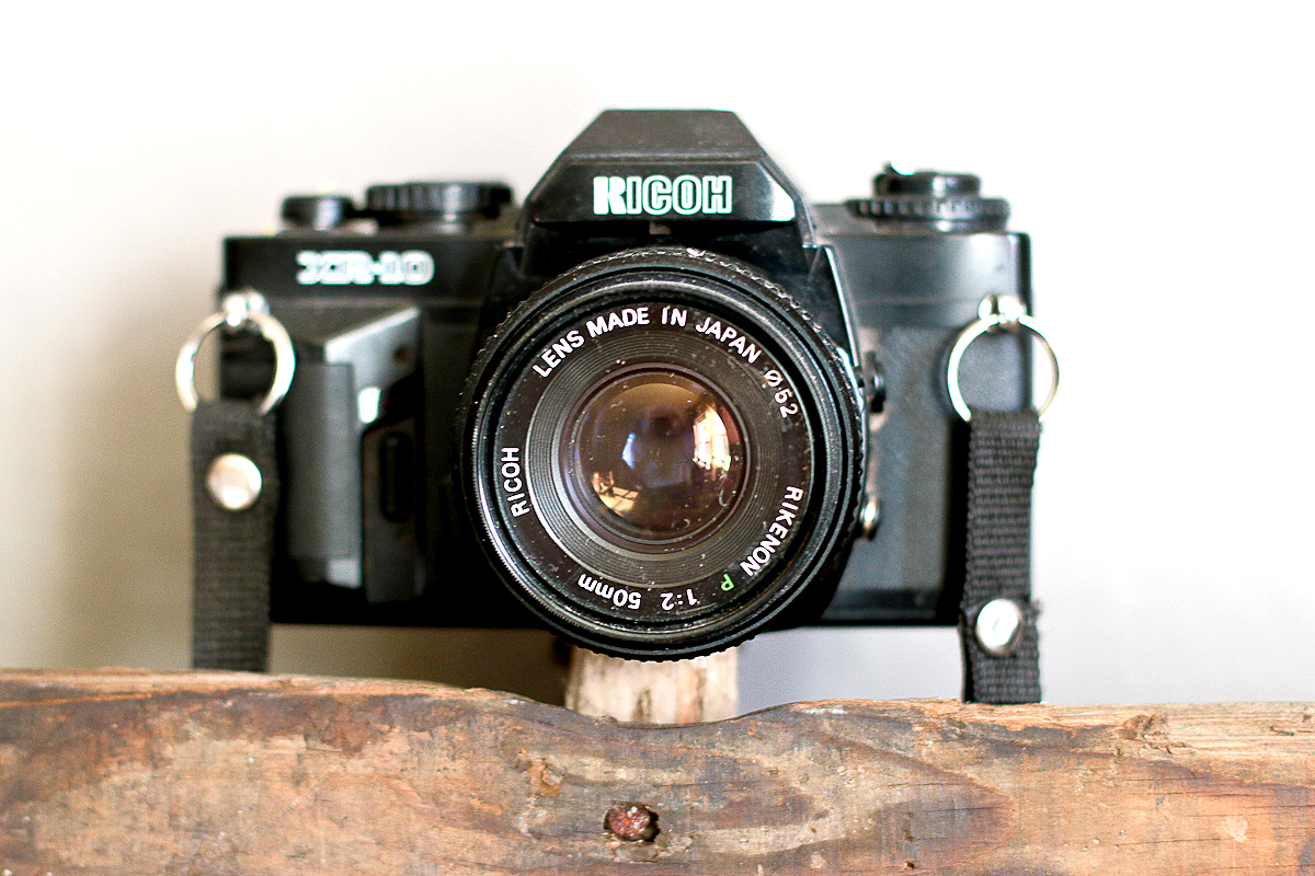 My first slr film camera, which I still use and love often.