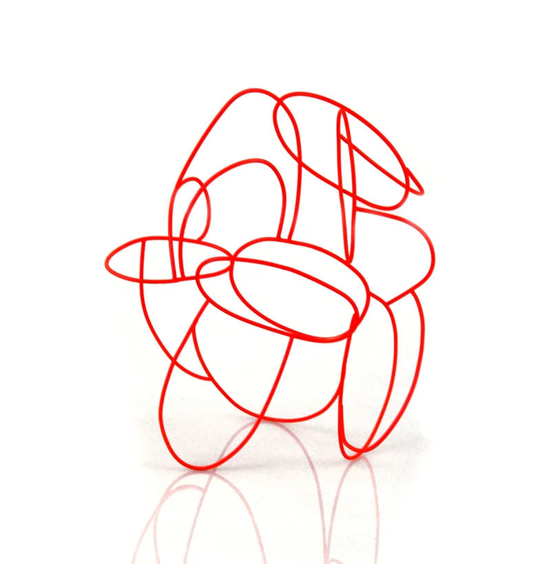  Collection Incipit - Around&nbsp;Bracelet - gold, new silver, paint