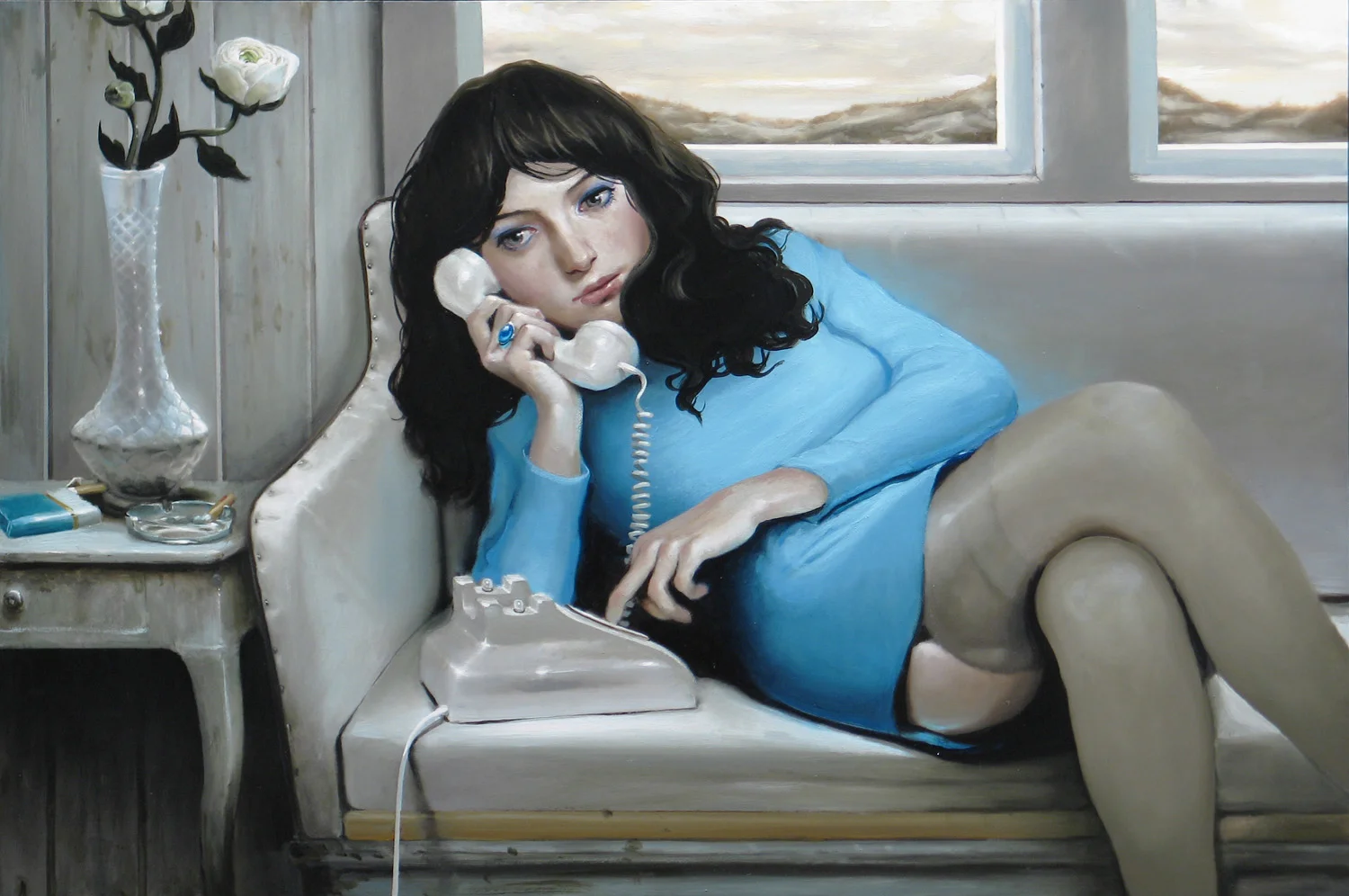 "The Rotary Coast" - oil on panel - 24" x 36" - 2011