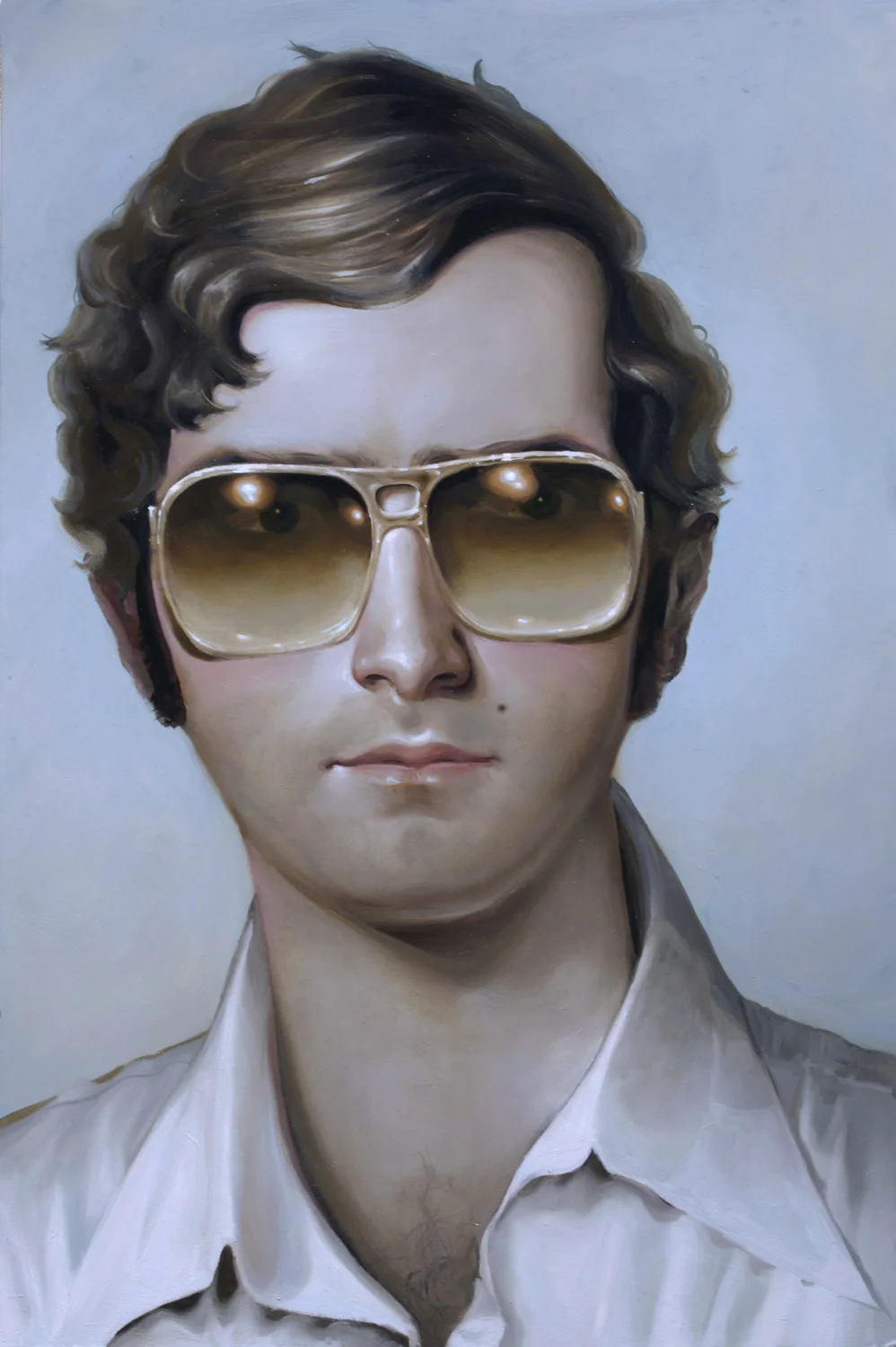 "Computer Science: 1010" - oil on panel - 24" x 36" - 2011