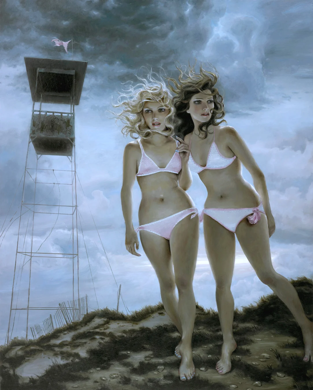Crochet Bikinis | oil on panel | 48x60 in | 2012