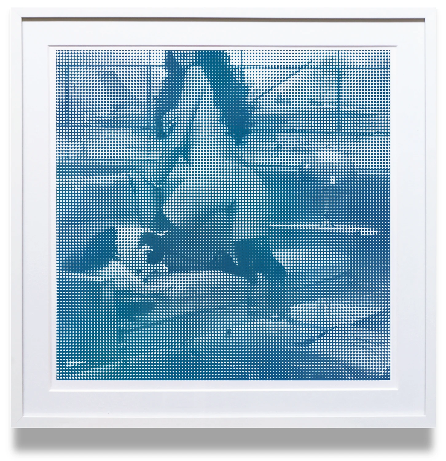 "War Bride" Halftone, Indigo