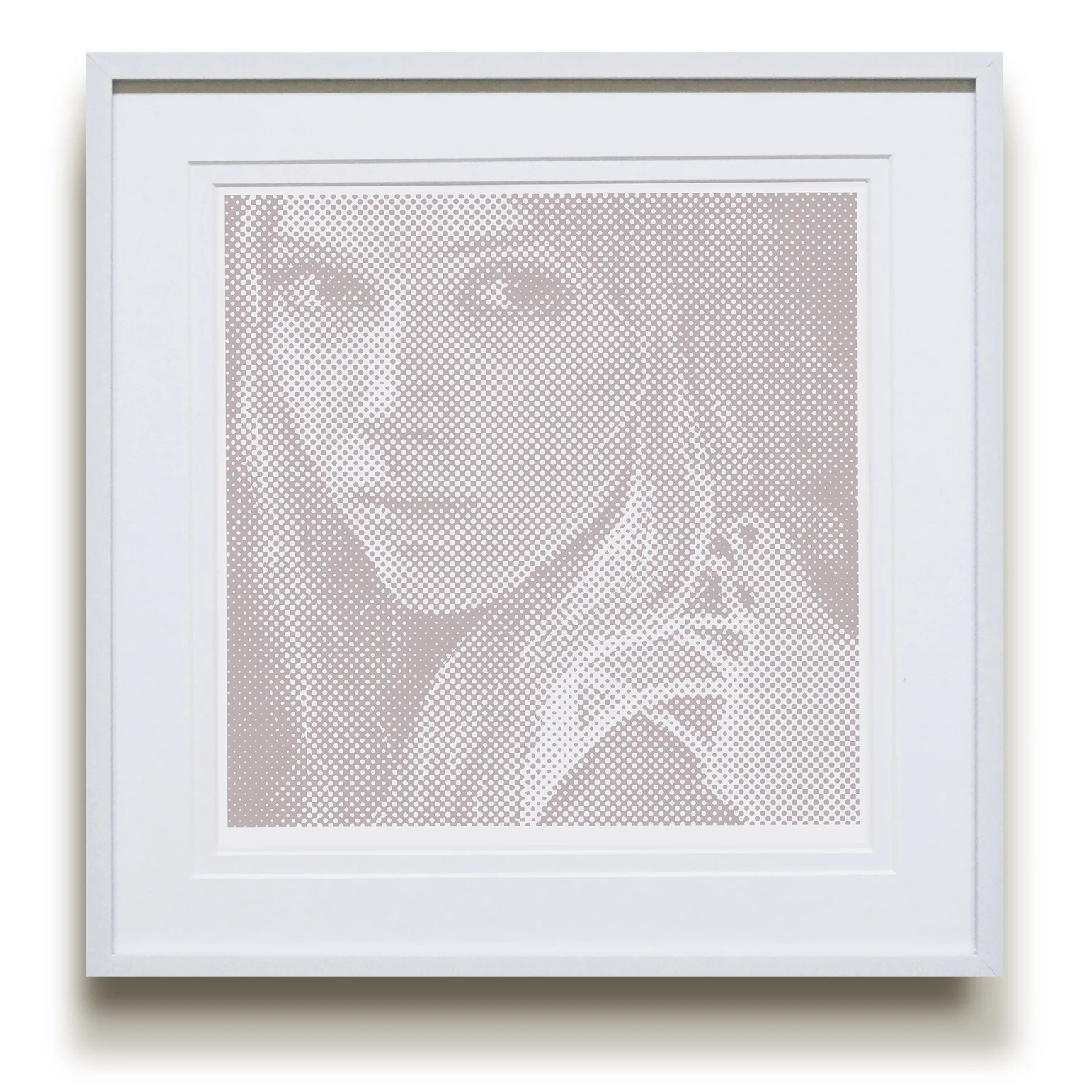 "Influence Technique 1" Halftone, Concrete