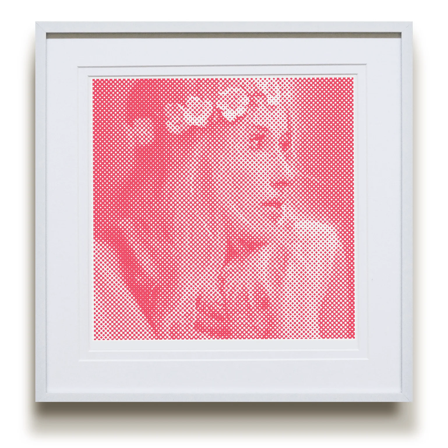 "Influence Technique 2" Halftone, Coral