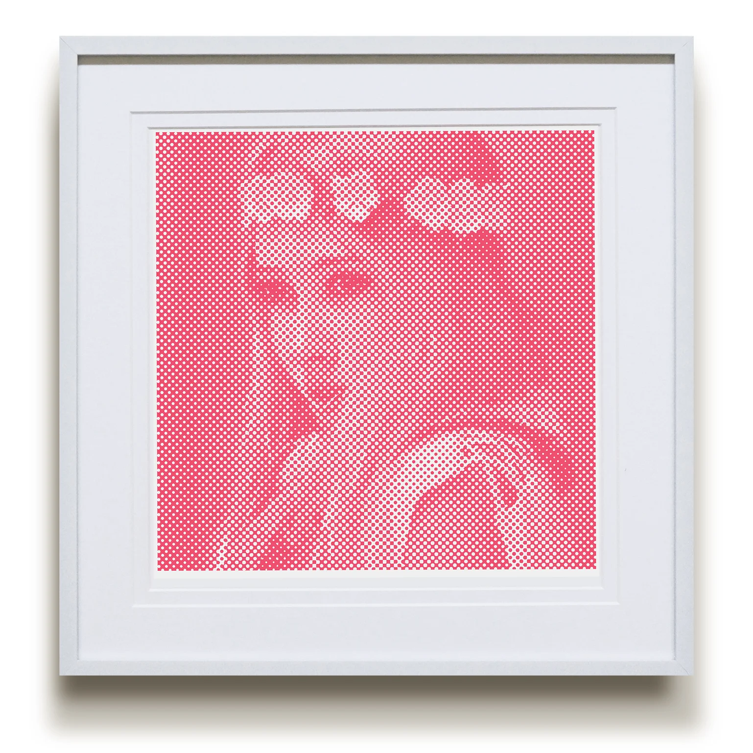 "Influence Technique 3" Halftone, Coral