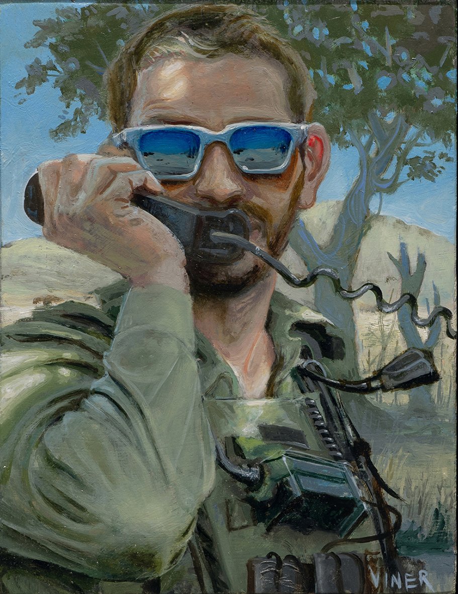 Israeli Soldier With Sunglasses