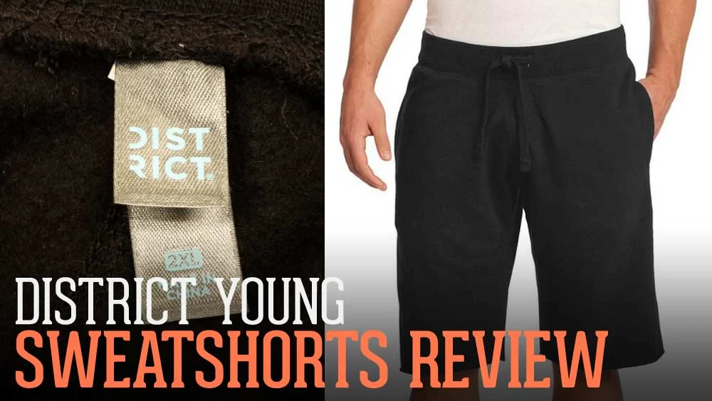 District Young Men's Fleece Sweat Shorts Review
