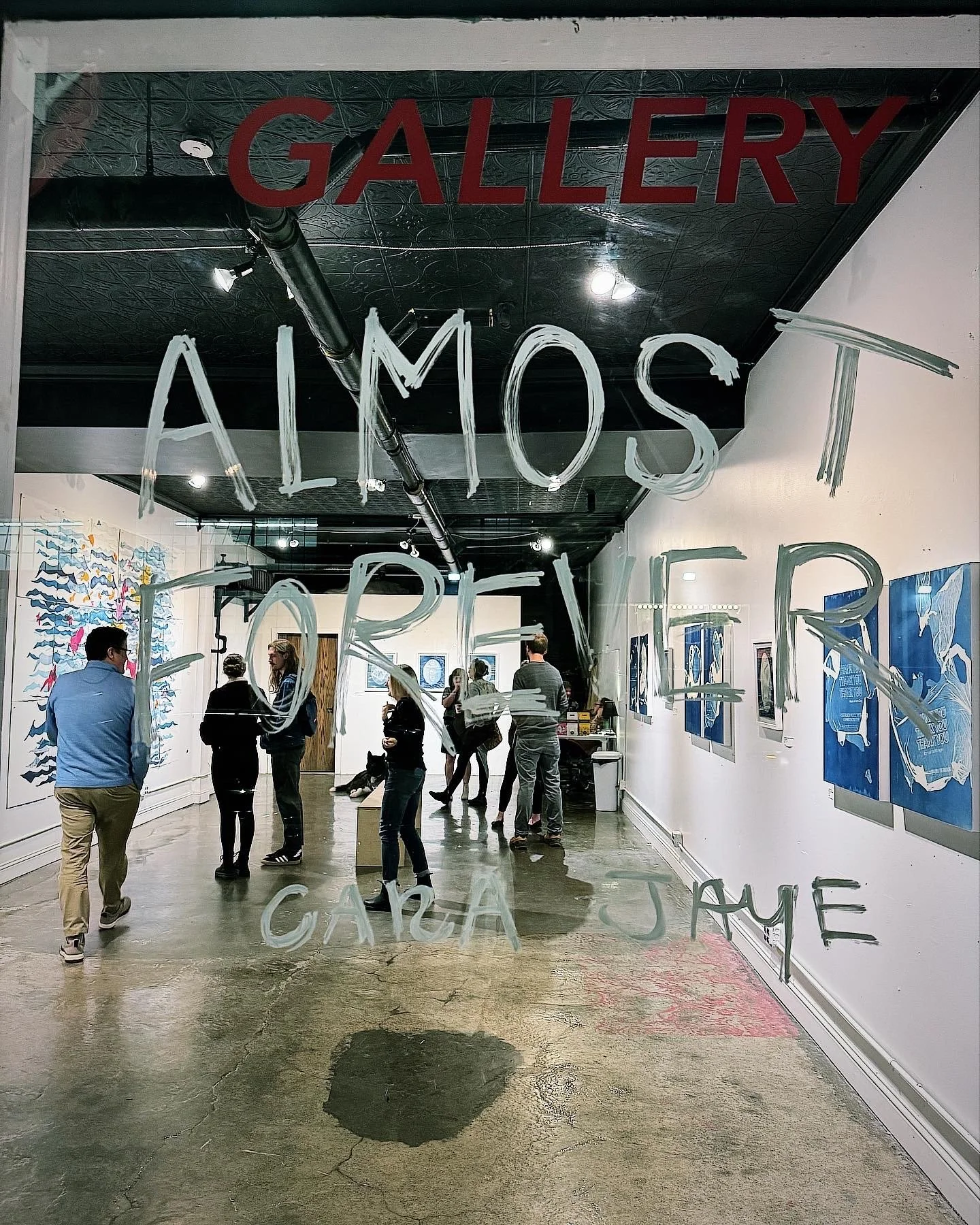 ALMOST FOREVER at Geheim Gallery, 2023, Bellingham WA