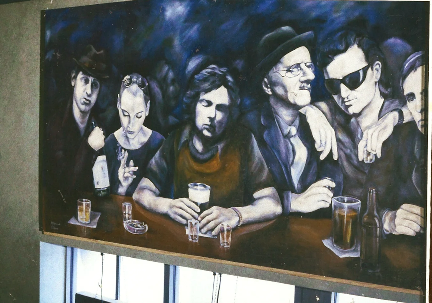 Murphys Law Irish Pub Mural