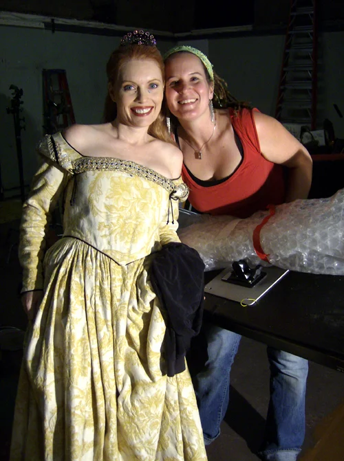 AFI on-set (with director Amy Belling)