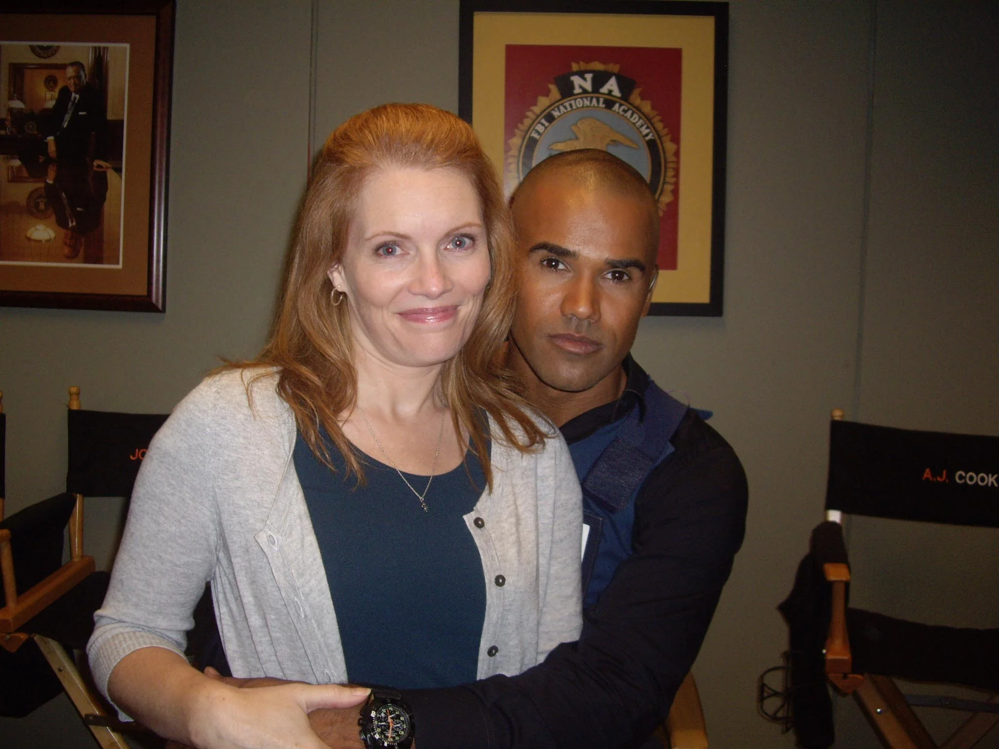 On-Set "Criminal Minds" CBS (with Shemar Moore)