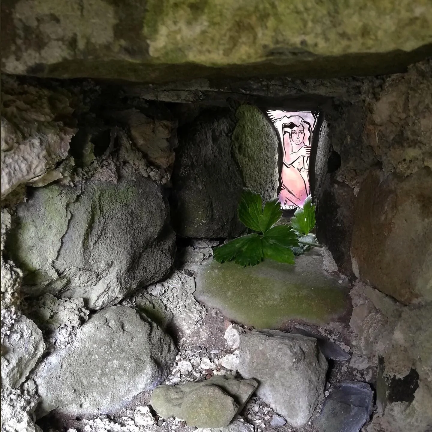 1. Stained Glass Portal - Ballycarry.JPG