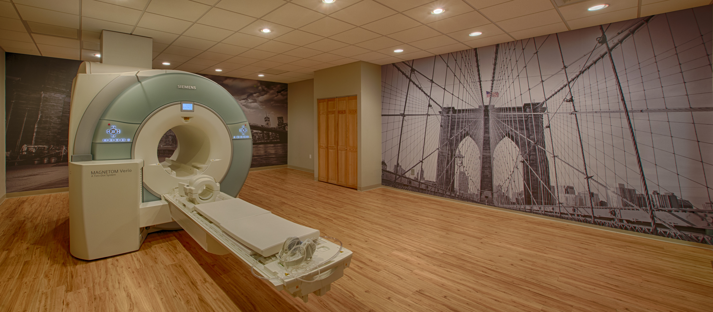  MRI suite in Park Slope, Brooklyn - custom printed wall graphics&nbsp; 