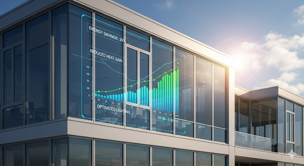 How Sun Control Films Reduce Building Energy Use — Data & Case Studies