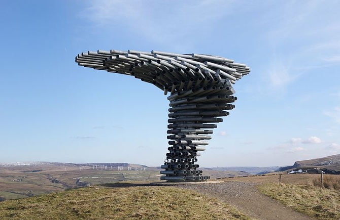 An image of the Burnley Panopticon, the Singing Ringing Tree