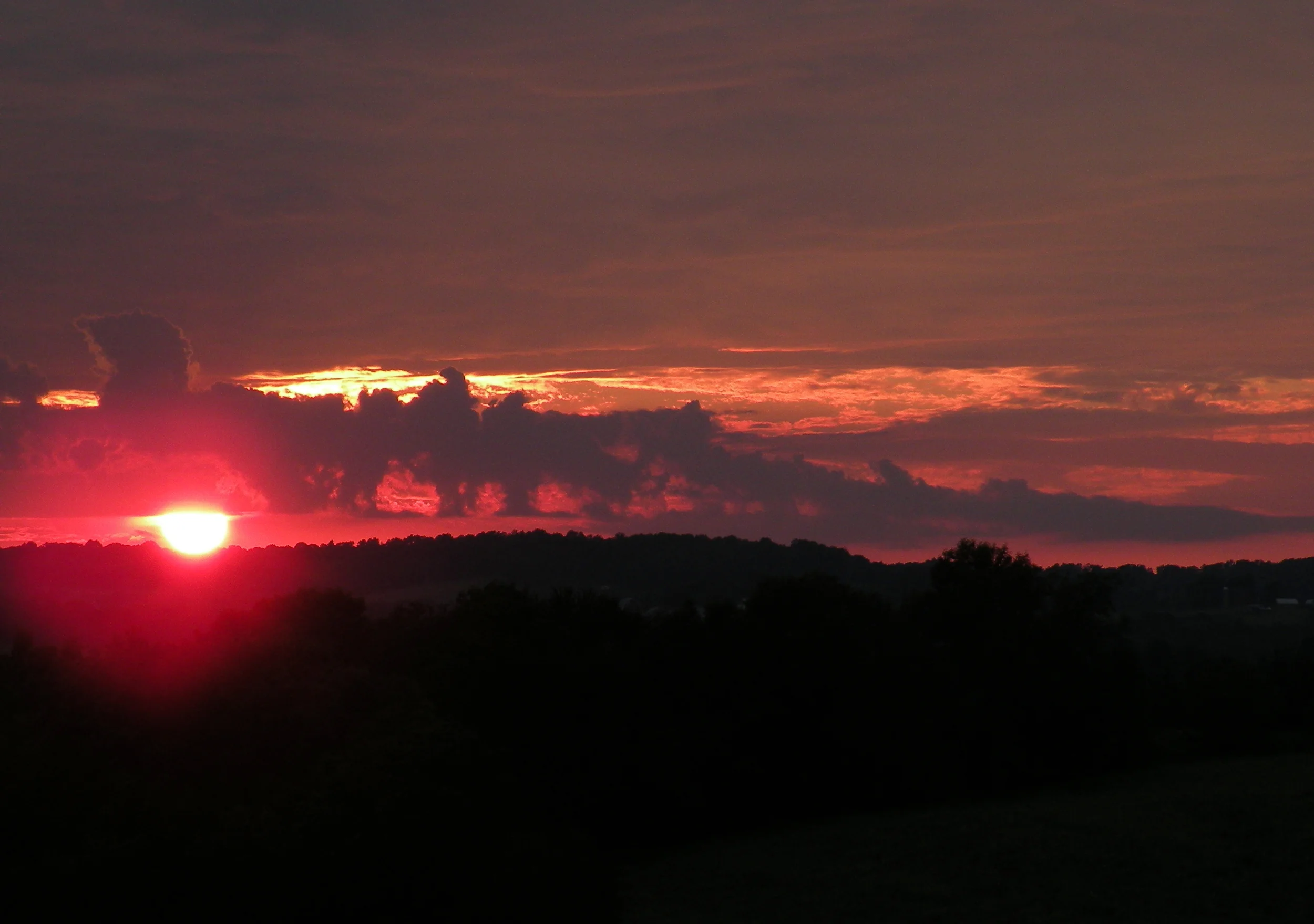 Sunset, July 4th, 2009