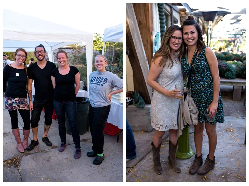 The awesome serving staff and a few customers at Bounty and Brews presented by Fortified Collaborations in Fort Collins, Colorado. Event photography by Sonja Salzburg of Sonja K Photography.&nbsp;