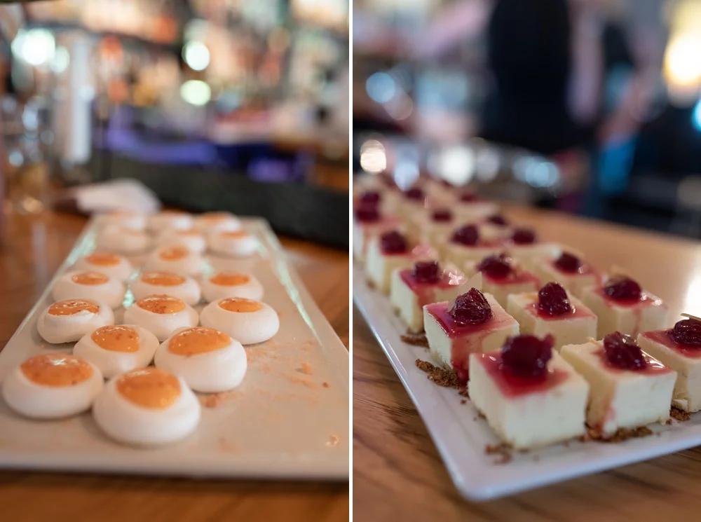 Appetizers from Cafe Vino at the Fortified Collaborations Pinked. event in Fort Collins, Colorado. Event and Food photography by Sonja Salzburg of Sonja K Photography.&nbsp;